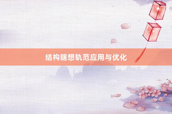 结构瞎想轨范应用与优化